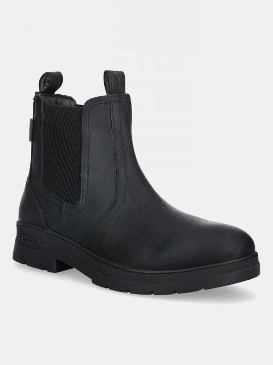 Obrázek produktu Barbour Kožené kotníkové boty Barbour Turnbull černá