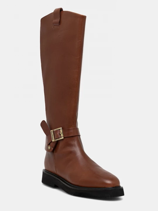 Obrázek produktu Barbour Kožené kozačky Barbour Theodora hnědá