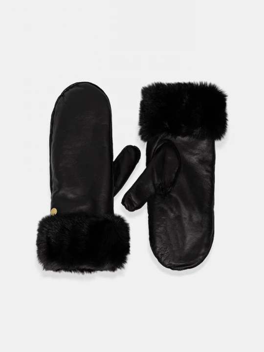 Obrázek produktu Barbour Kožené rukavice Barbour černá