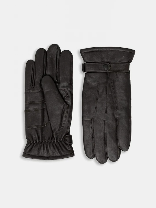 Obrázek produktu Barbour Kožené rukavice Barbour hnědá