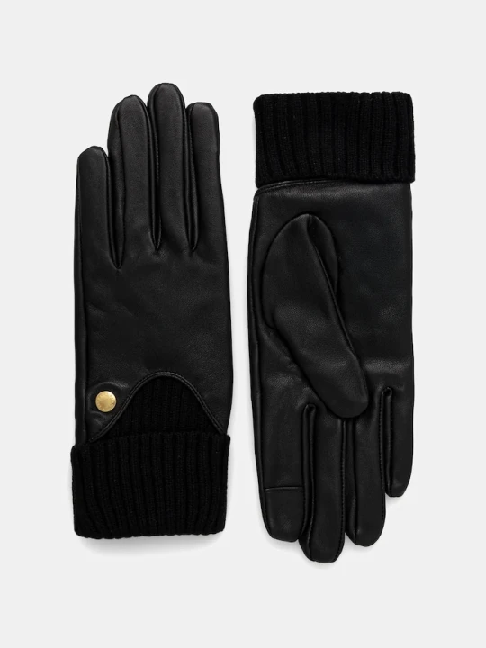 Obrázek produktu Barbour Kožené rukavice černá