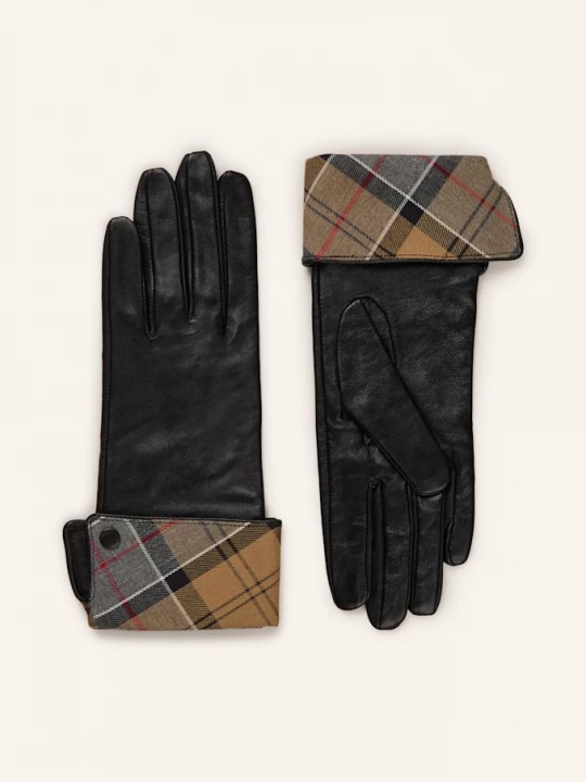 Obrázek produktu Barbour Kožené Rukavice Lady Jane černá