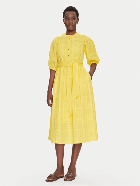 Obrázek produktu Barbour Letní šaty LDR0893YE32 Žlutá Regular Fit