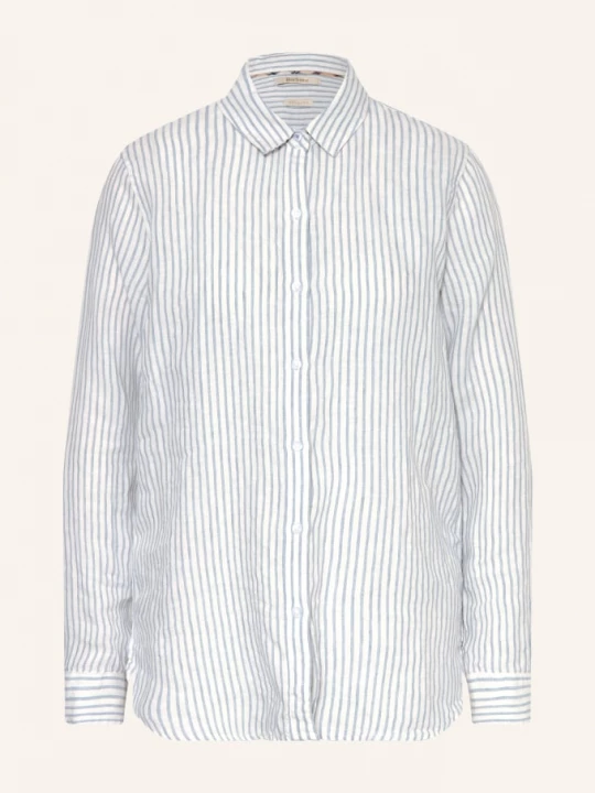 Obrázek produktu Barbour Lněná Košile Marine bílá / tmavě modrá