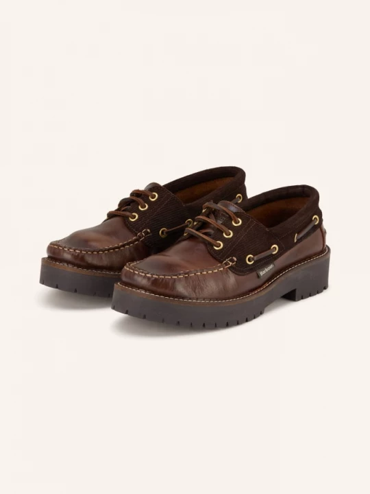 Obrázek produktu Barbour Lodní Boty Darras tmavě hnědá