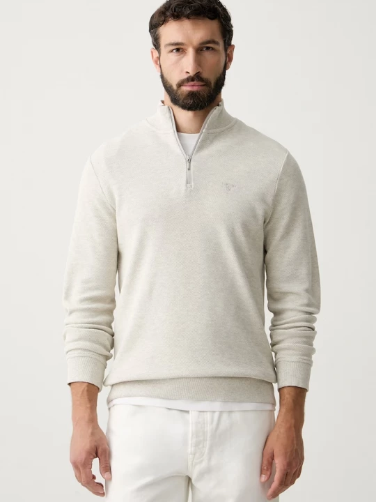 Obrázek produktu Barbour mikina pánská bavlněná Ravensworth béžová