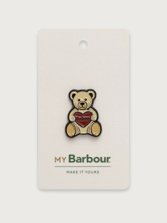Obrázek produktu Barbour odznak kovový béžová