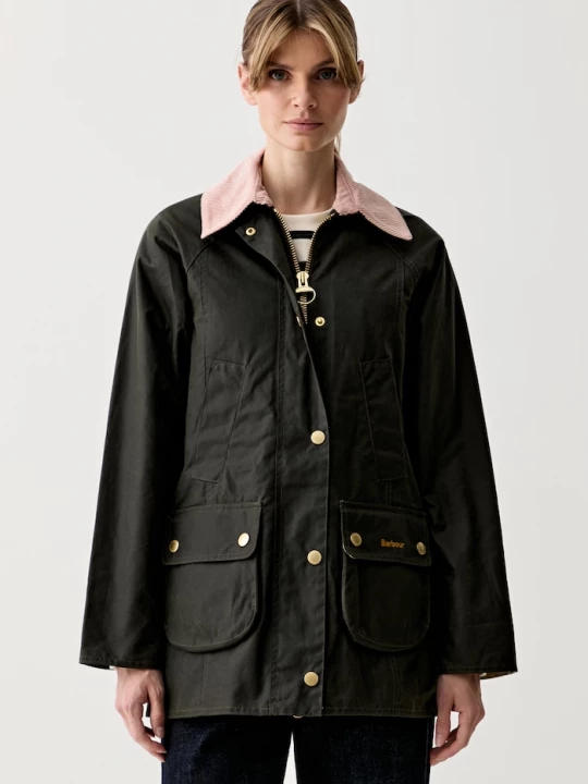Obrázek produktu Barbour parka dámská s bavlnou BEADNELL zelená