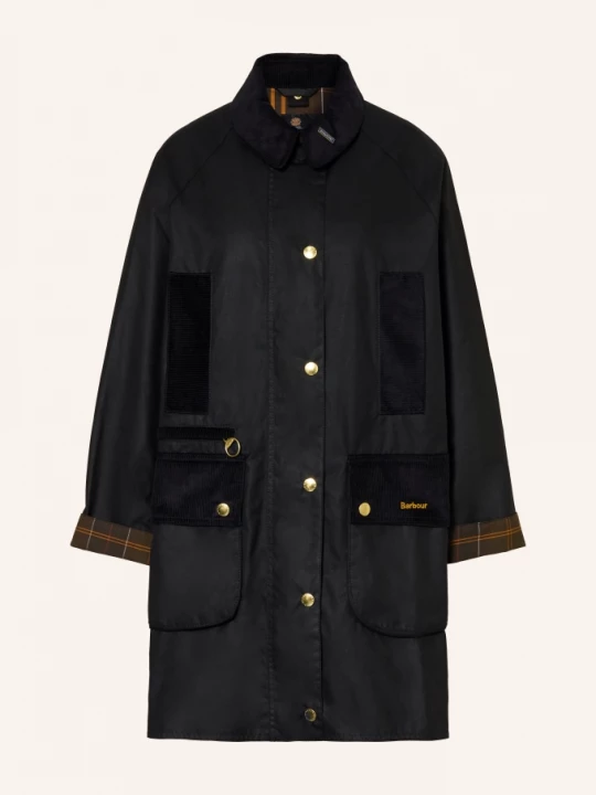 Obrázek produktu Barbour Parka Icon černá / oranžová / tmavě zelená