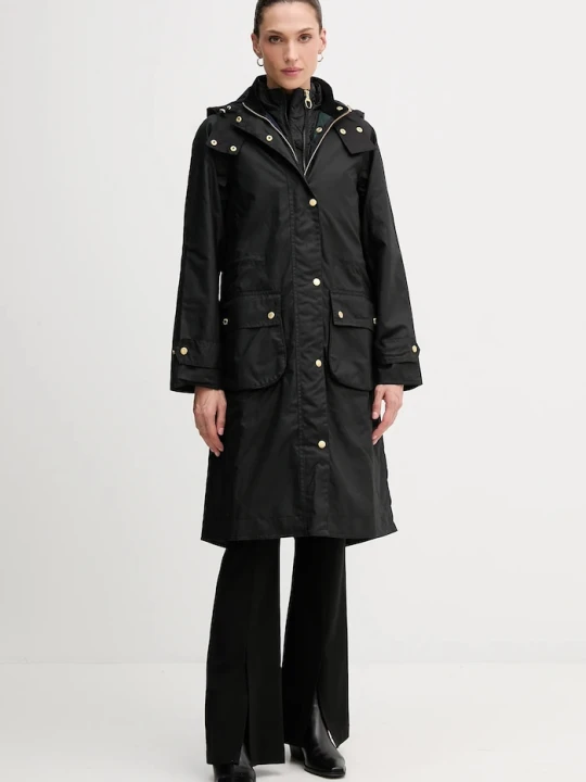 Obrázek produktu Barbour Parka Long Cannich Wax černá