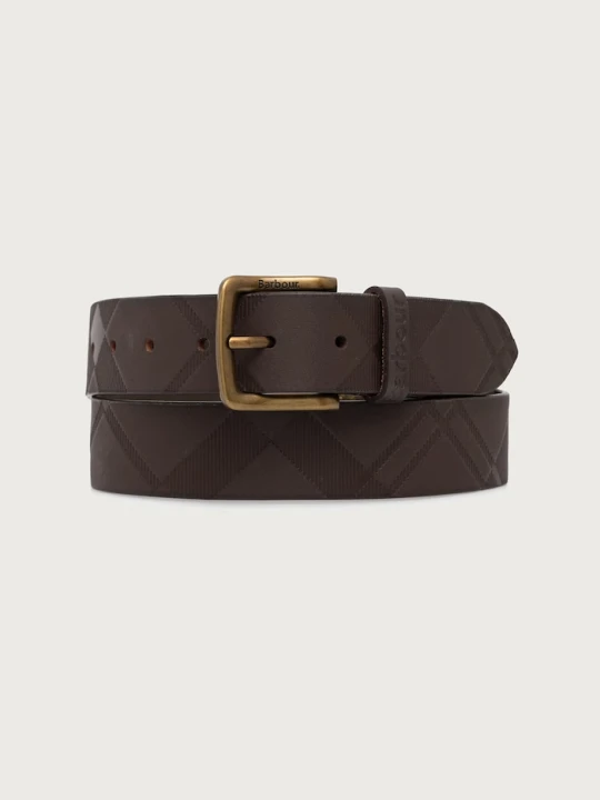 Obrázek produktu Barbour pásek pánský kožený hnědá