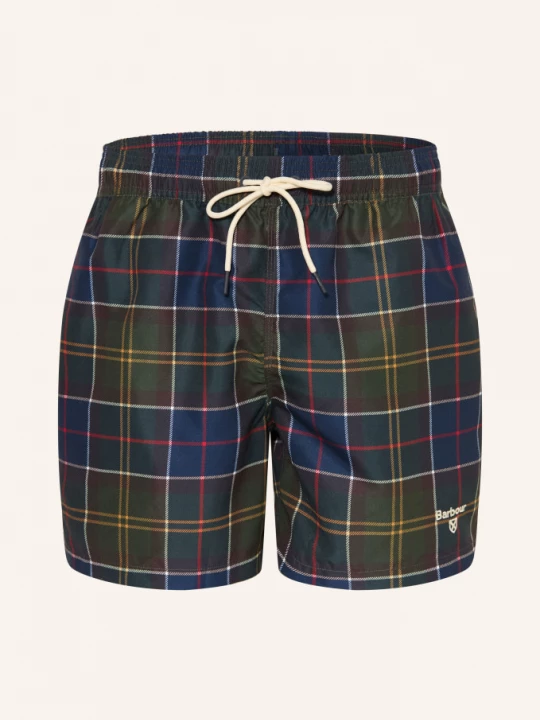 Obrázek produktu Barbour Plavky Staple khaki / tmavě žlutá / tmavě modrá