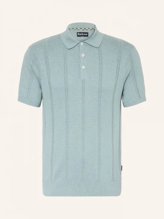 Obrázek produktu Barbour Pletené Polo Tričko Wellburn mátová