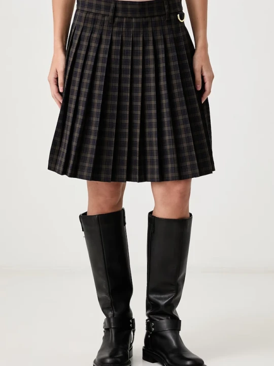 Obrázek produktu Barbour plisovaná sukně Carville zelená