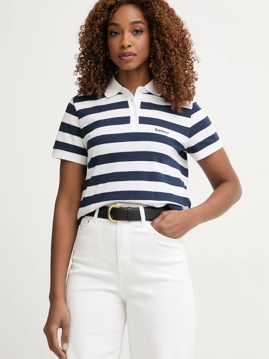Obrázek produktu Barbour polo dámské bavlněné Ashbourne námořnická modř