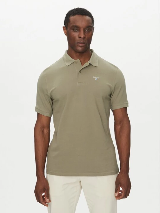 Obrázek produktu Barbour Polokošile Original Sports MML0358OL38 Khaki Regular Fit