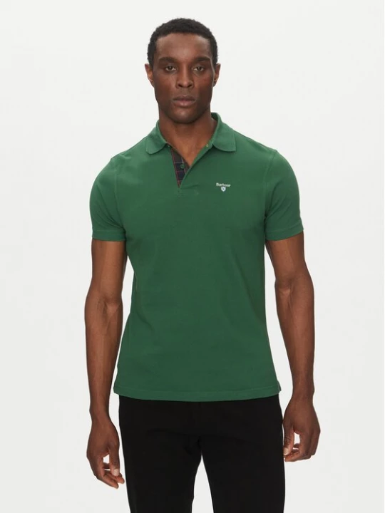 Obrázek produktu Barbour Polokošile Tartan MML0012OL72 Zelená Regular Fit