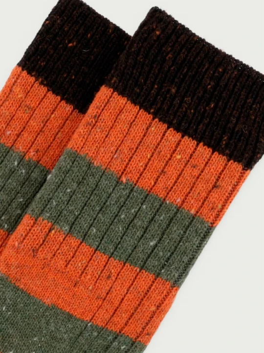 Obrázek produktu Barbour ponožky pánské s vlnou oranžová