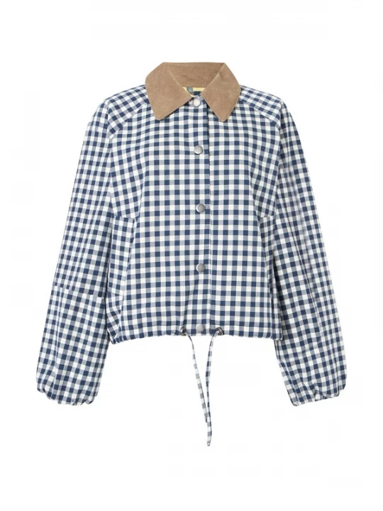 Obrázek produktu Barbour Přechodná bunda 'Ovingham' modrá / modrý melír / bílá