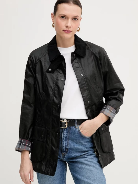Obrázek produktu Barbour přechodová bunda dámská bavlněná Beadnell černá