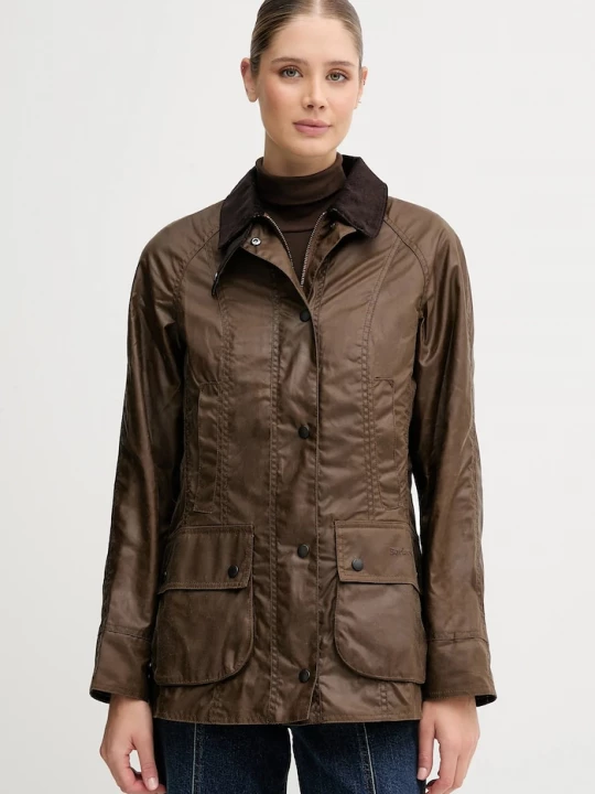 Obrázek produktu Barbour přechodová bunda dámská bavlněná Beadnell hnědá