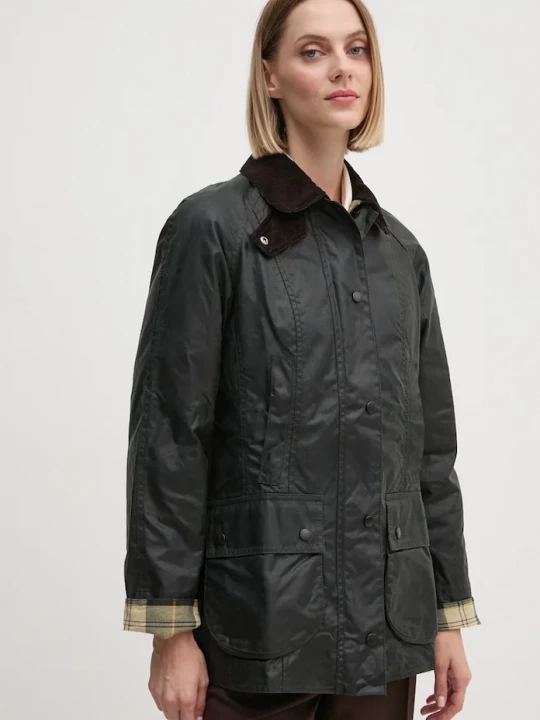Obrázek produktu Barbour přechodová bunda dámská bavlněná Beadnell zelená