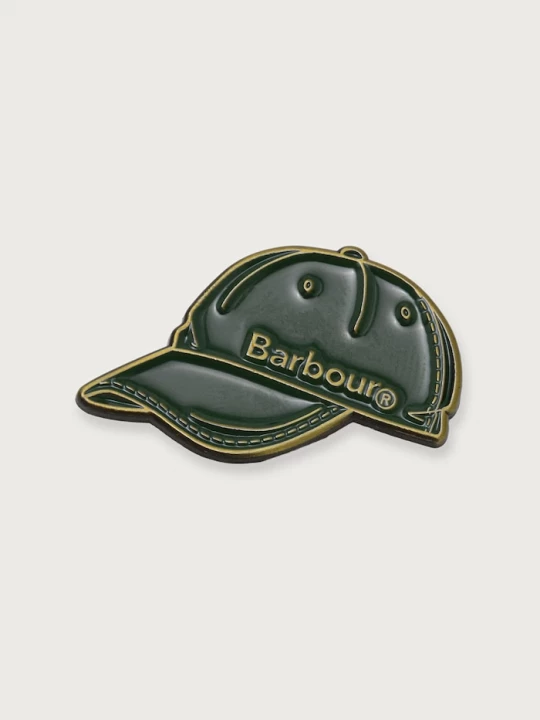 Obrázek produktu Barbour připínáčky zelená
