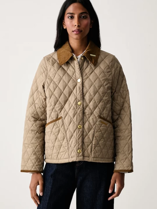 Obrázek produktu Barbour prošívaná bunda dámská Liddesdale béžová