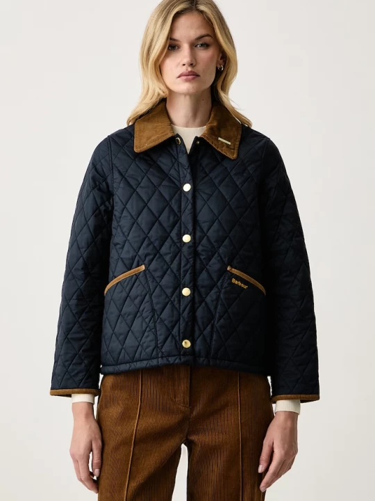Obrázek produktu Barbour prošívaná bunda dámská Liddesdale námořnická modř