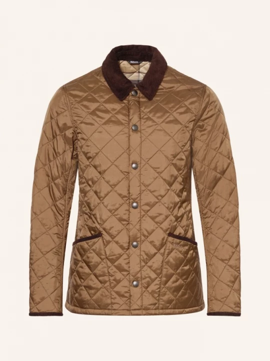 Obrázek produktu Barbour Prošívaná Bunda světle hnědá / tmavě hnědá