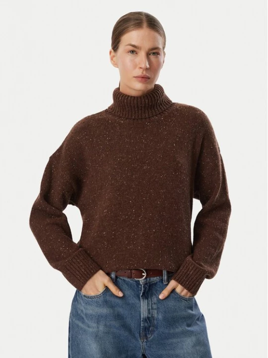 Obrázek produktu Barbour Rolák Stanford LKN1864RU51 Hnědá Oversize