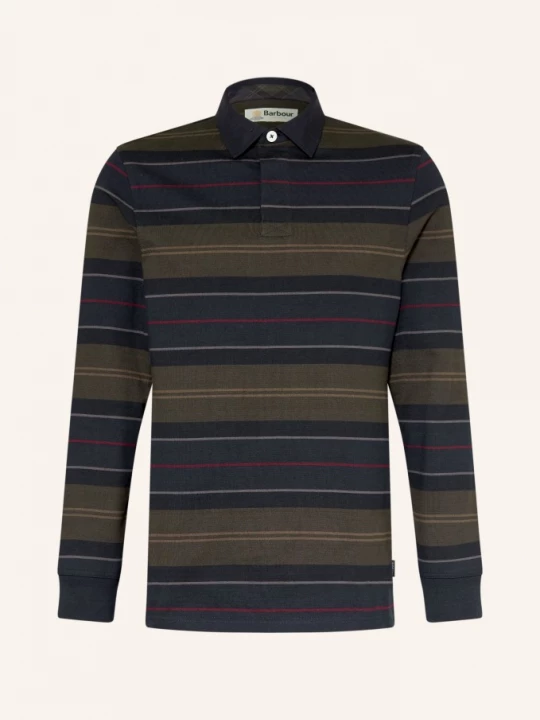 Obrázek produktu Barbour Rugbyové Tričko Frith tmavě modrá / tmavě červená / khaki