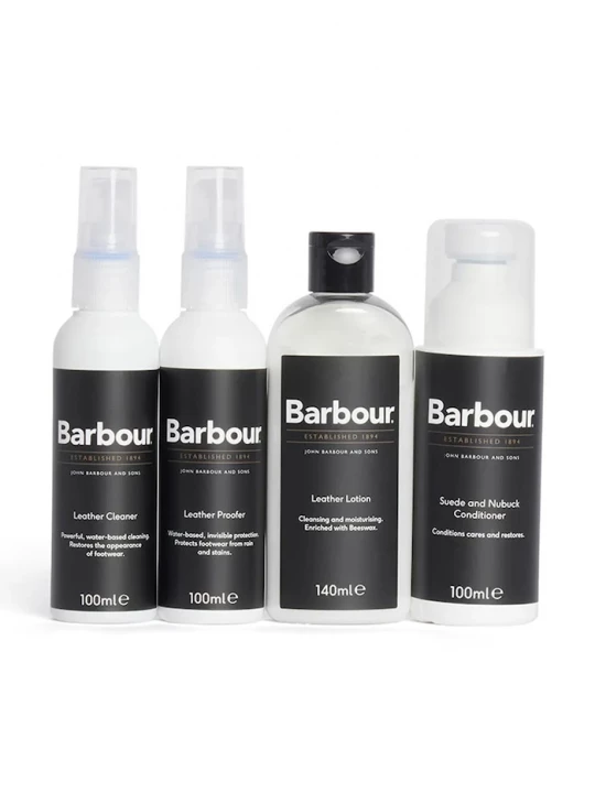 Obrázek produktu Barbour Sada pro péči o boty Barbour Leather Footwear Care Kit 3-pack