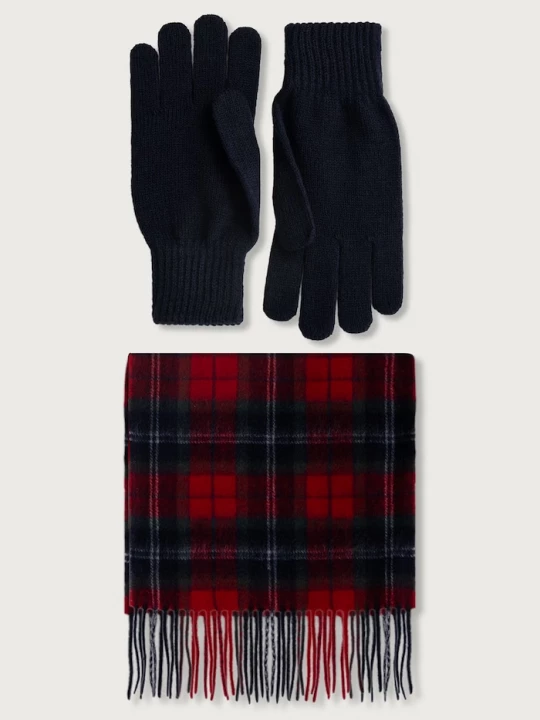 Obrázek produktu Barbour sada s vlnou červená
