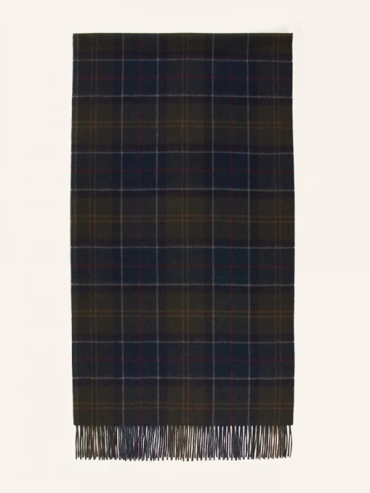 Obrázek produktu Barbour Šála Hailes hnědá / krémová / tmavě modrá