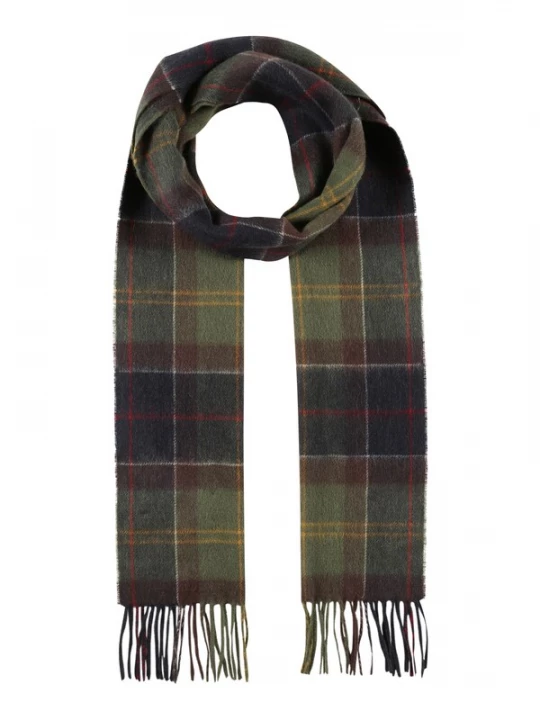 Obrázek produktu Barbour Šála hnědá / zelená / červená / bílá