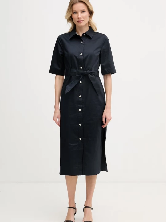 Obrázek produktu Barbour šaty bavlněné Sloane námořnická modř