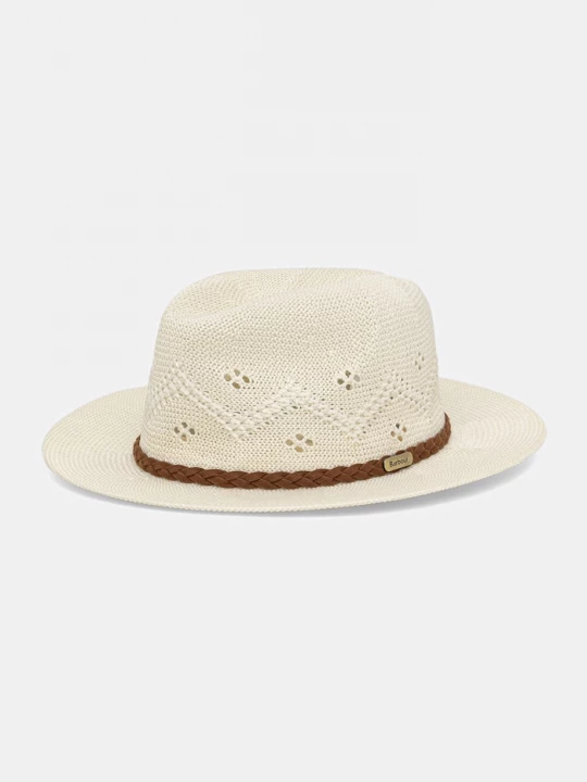Obrázek produktu Barbour slaměný klobouk dámský Flowerdale béžová