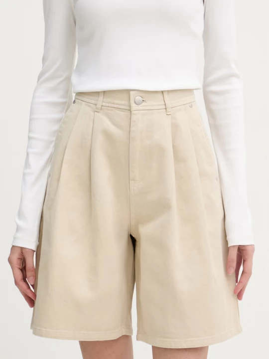 Obrázek produktu Barbour šortky dámské džínové Daya béžová