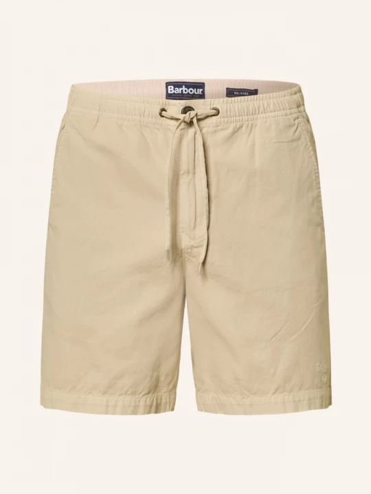 Obrázek produktu Barbour Šortky Oxford Relaxed Fit béžová