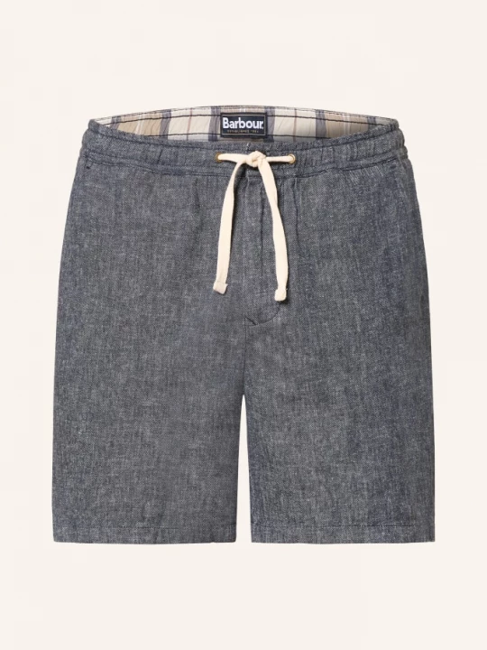 Obrázek produktu Barbour Šortky Stillwater S Lnem tmavě modrá