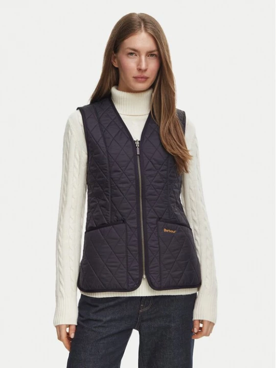 Obrázek produktu Barbour Sportovní vesta Fleece Betty LLI0003NY91 Tmavomodrá Regular Fit