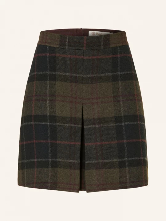 Obrázek produktu Barbour Sukně Marlow tmavě zelená / tmavě červená / černá