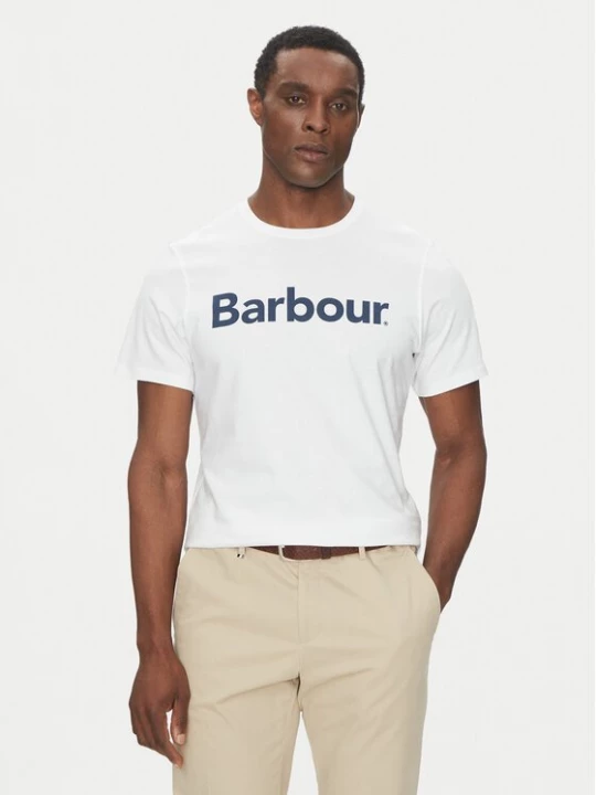 Obrázek produktu Barbour T-Shirt Logo MTS0531WH51 Bílá Tailored Fit