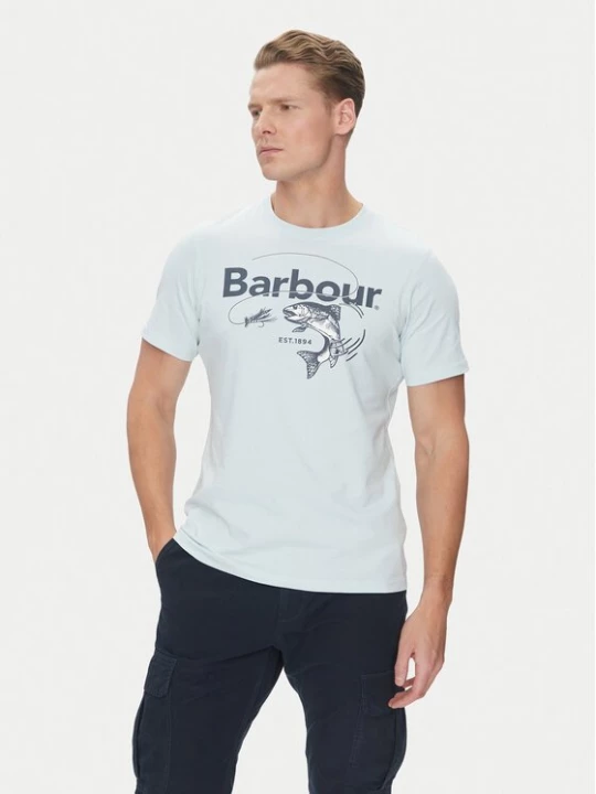 Obrázek produktu Barbour T-Shirt Lydd MTS1396BU61 Světle modrá Regular Fit