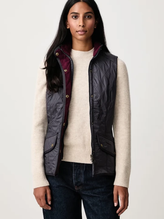 Obrázek produktu Barbour vesta dámská CAVALRY námořnická modř