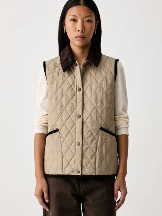 Obrázek produktu Barbour vesta dámská Darwen béžová