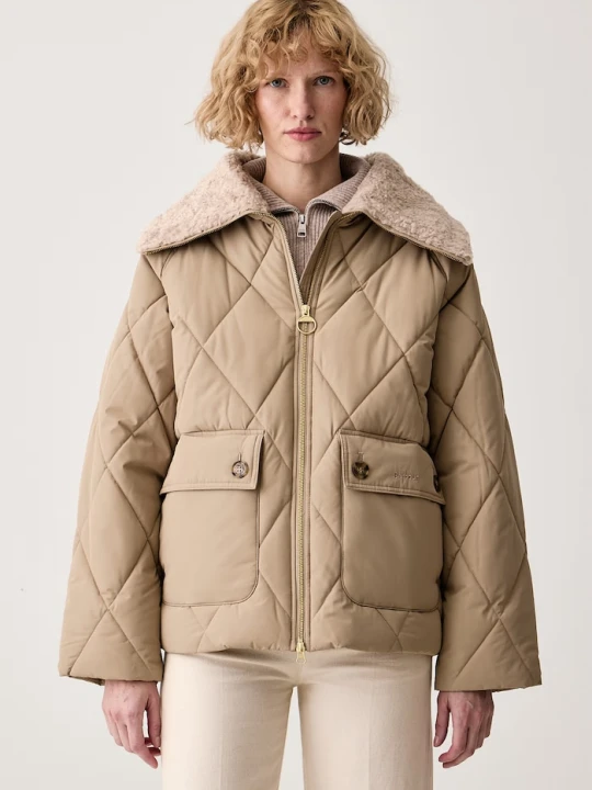 Obrázek produktu Barbour zimní bunda dámská Eva béžová