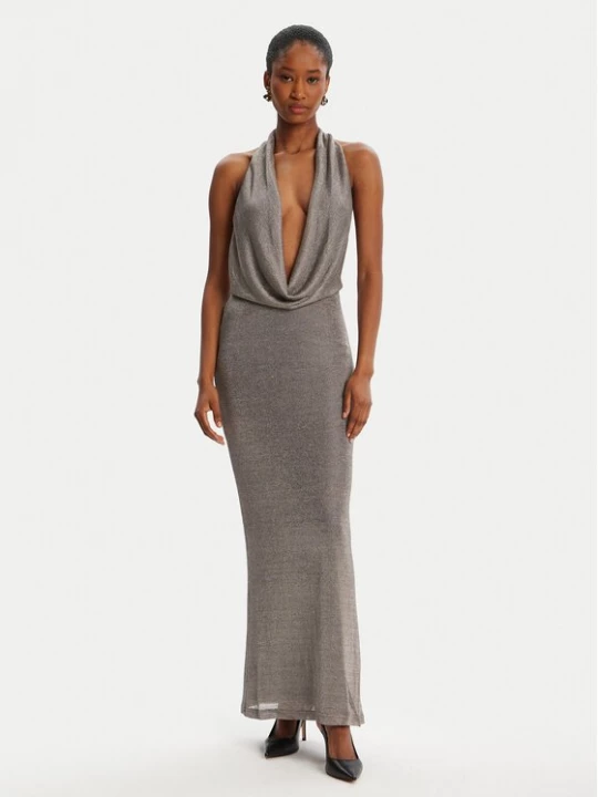 Obrázek produktu Bardot Koktejlové šaty Nola Lurex Cowl 59814DB1 Stříbrná Regular Fit