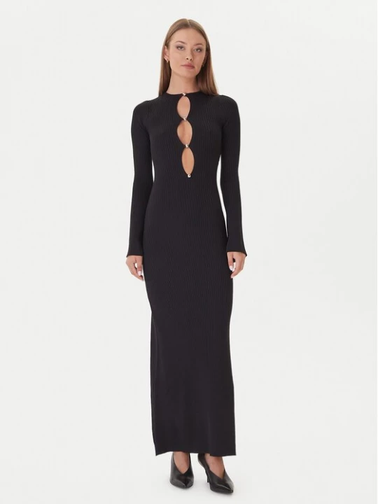 Obrázek produktu Bardot Úpletové šaty 59801DB Černá Slim Fit